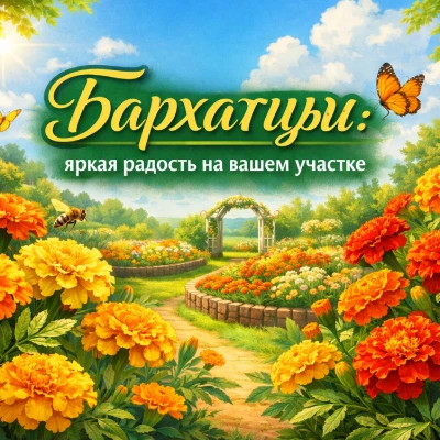 Барқытгүл гүлдері: учаскеңіздегі жарқын қуаныш