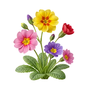Примула гүлдері