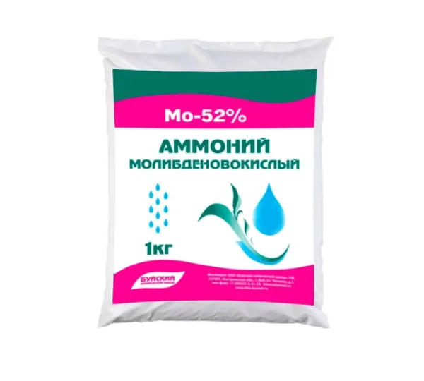 Аммоний молибденовокислый 52% 1