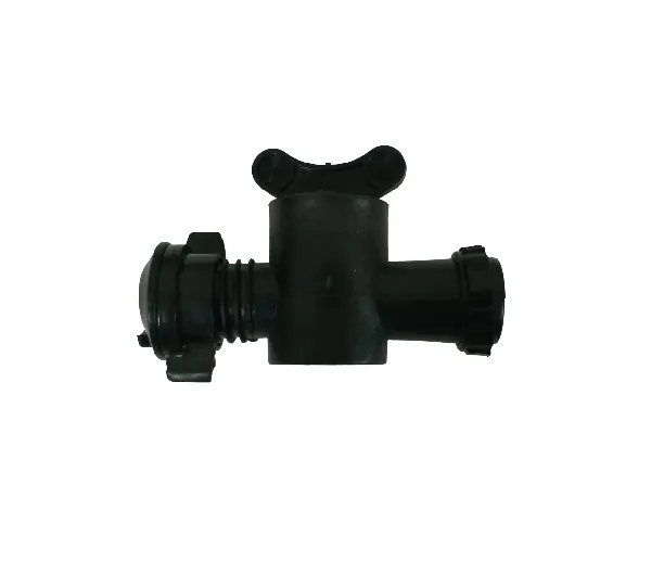 Фитинг с краном на ленту Туман D-40 2