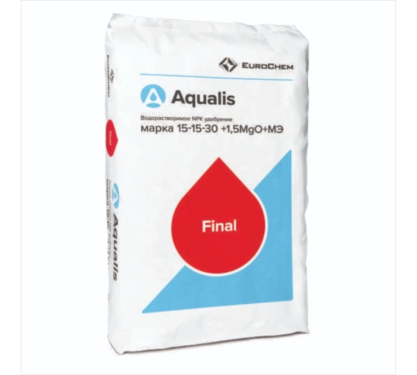 Аквалис Водорастворимое NPK 15-15-30 (25 кг) - Aqualis NPK - Фото №1