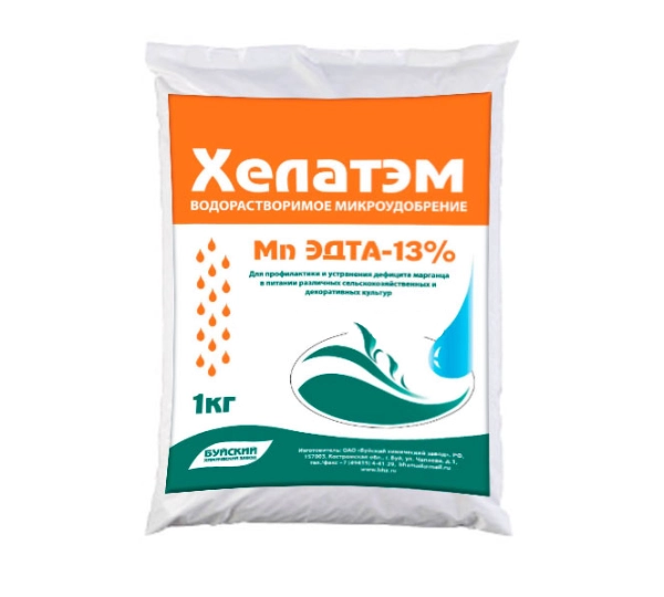 Хелатэм Mn ЭДТА 13% - Хелат марганца