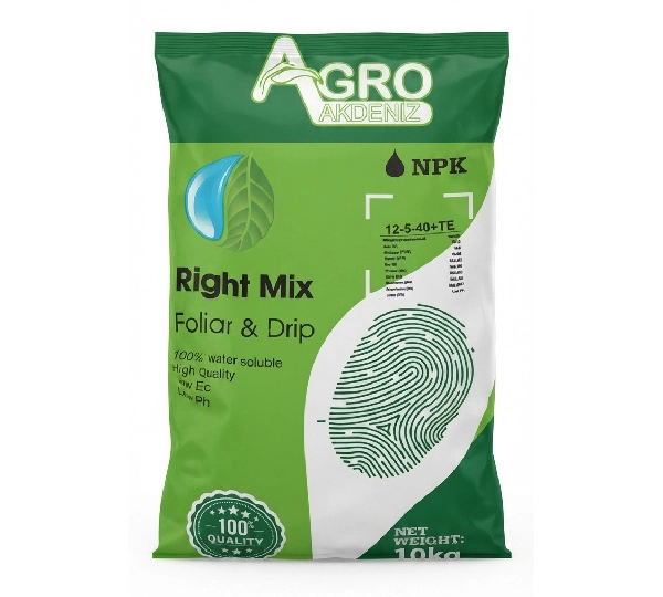 Комплексное удобрение Right Mix Foliar NPK 12.5.40 + TE