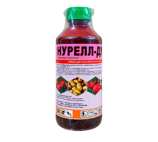 Инсектицид Нурелл-Дуо (1 л) - д.в. хлорпирифос 500 г/л + циперметрин 50 г/л, инсектицид широкого спектра - Фото №1