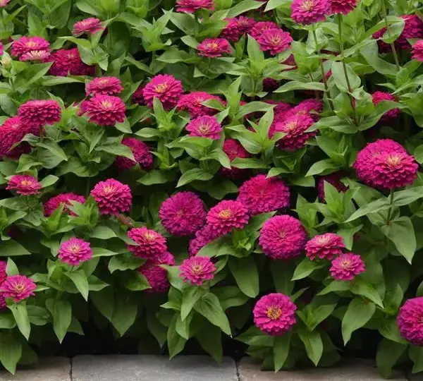 Цинния Зести Фуксия - Zinnia Zesty Fuchsia - Фото №5