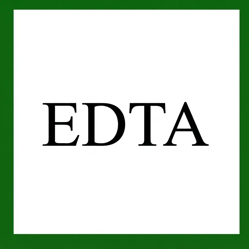 EDTA: 1,57%