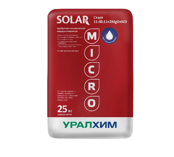 Солар Старт 11-40-11+2,5MgO+МЭ - Solar Start-11-40-11-2,5 - Фото №1