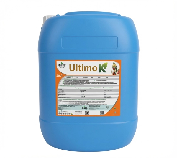 Высококалийное удобрение Ultima K - Калий: 52% Азот: 4,7% EDTA: 1,57% - Фото №1