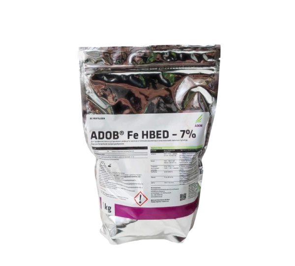 Микроудобрение ADOB Fe HBED 7% - 100% хелатированное железо