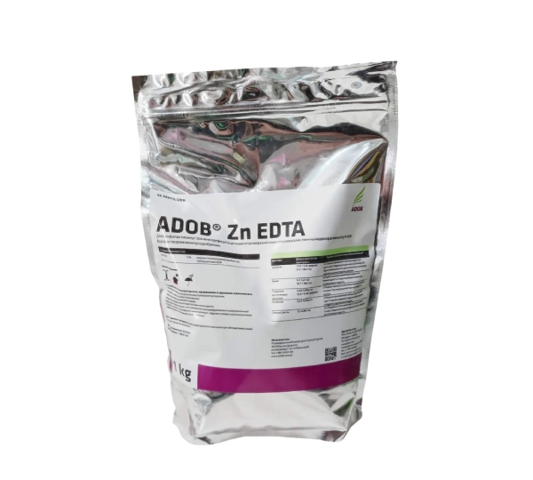 Микроудобрение ADOB Zn EDTA 15% - Хелат цинка, Растворимость 1000 г/л при при 20°C, Микрогранулы - Фото №1