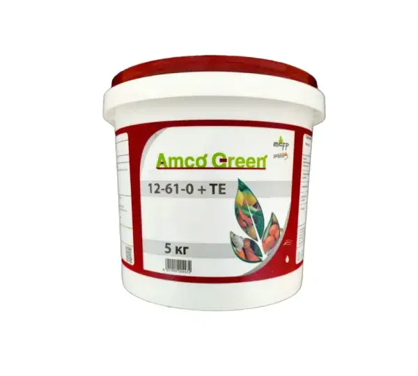 Водорастворимое удобрение Амко Грин 12-61-0+МЭ - Amco Green 12-61-0+TE